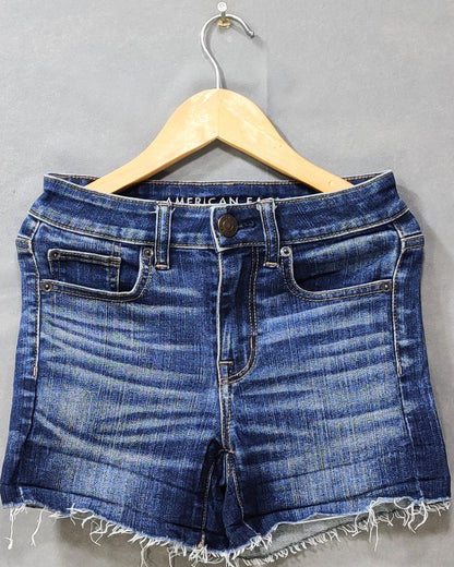 American Eagle Branded Original Denim Short For Kids