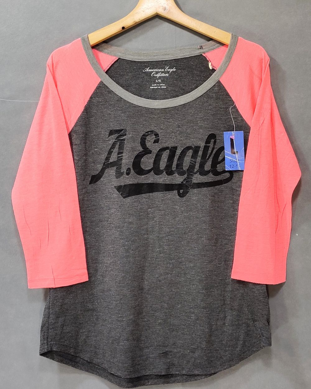 American Eagle Branded Original For Cotton Women T Shirt