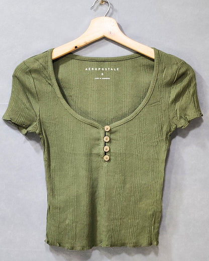 Aeropostale Branded Original For Cotton Women T Shirt