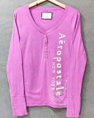 Aeropostale Branded Original For Cotton Women T Shirt