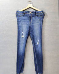 Hollister Branded Original Denim Jeans For Women
