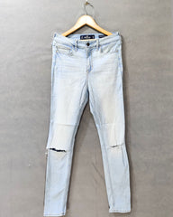 Hollister Branded Original Denim Jeans For Women