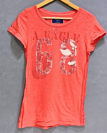 American Eagle Branded Original For Cotton Women T Shirt