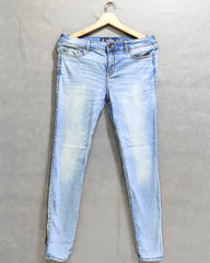 Hollister Eagle Branded Original Denim Jeans For Women