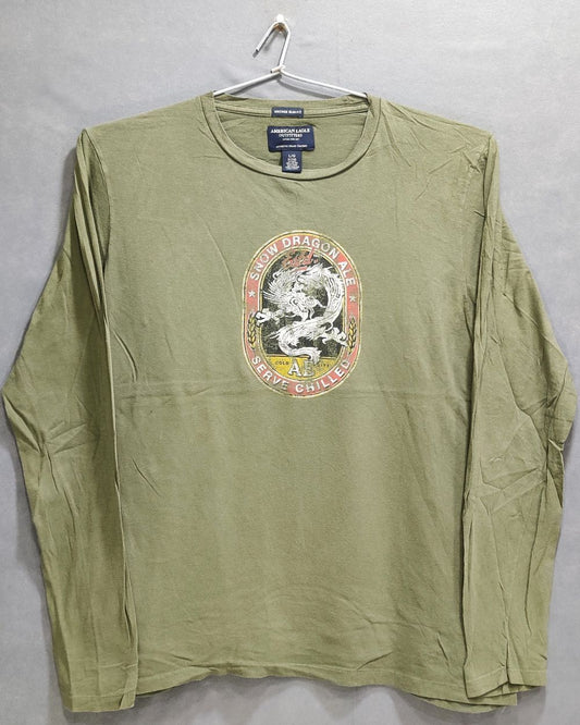 American Eagle Branded Original Cotton T Shirt For Men