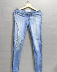 Hollister Branded Original Denim Jeans For Women