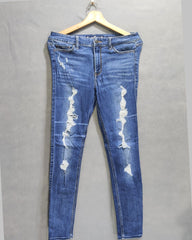 Hollister Branded Original Denim Jeans For Women