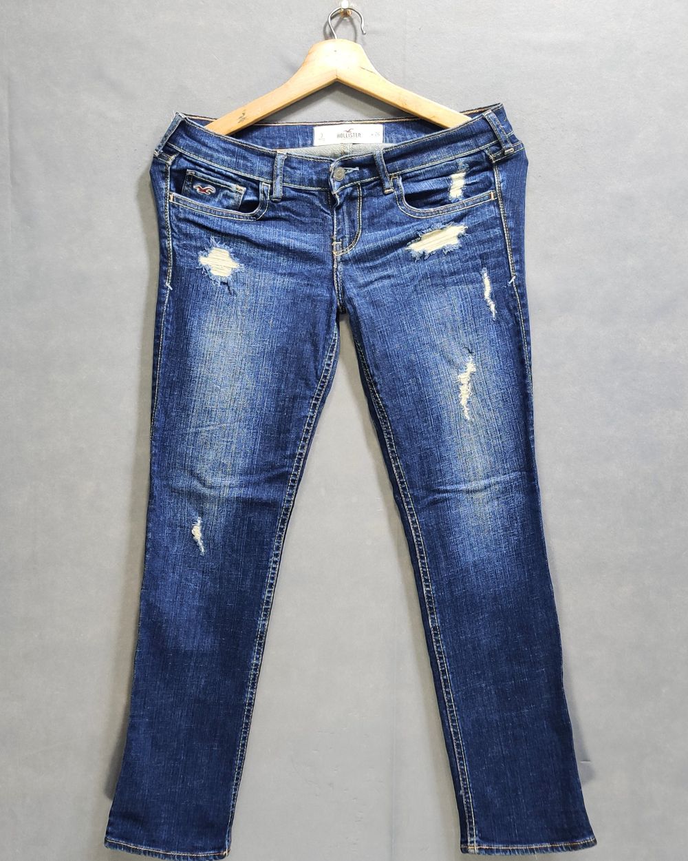 Hollister Branded Original Denim Jeans For Women