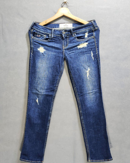 Hollister Branded Original Denim Jeans For Women