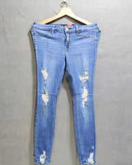 Hollister Branded Original Denim Jeans For Women