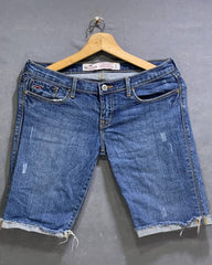 Hollister Branded Original Denim Short For Women