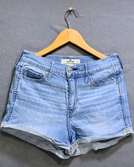 Hollister Branded Original Denim Short For Kids