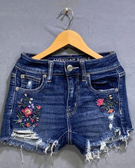 American Eagle Branded Original Denim Short For Women
