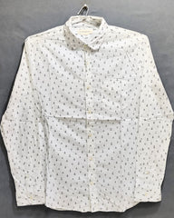 Aeropostale Branded Original White Cotton Shirt For Men