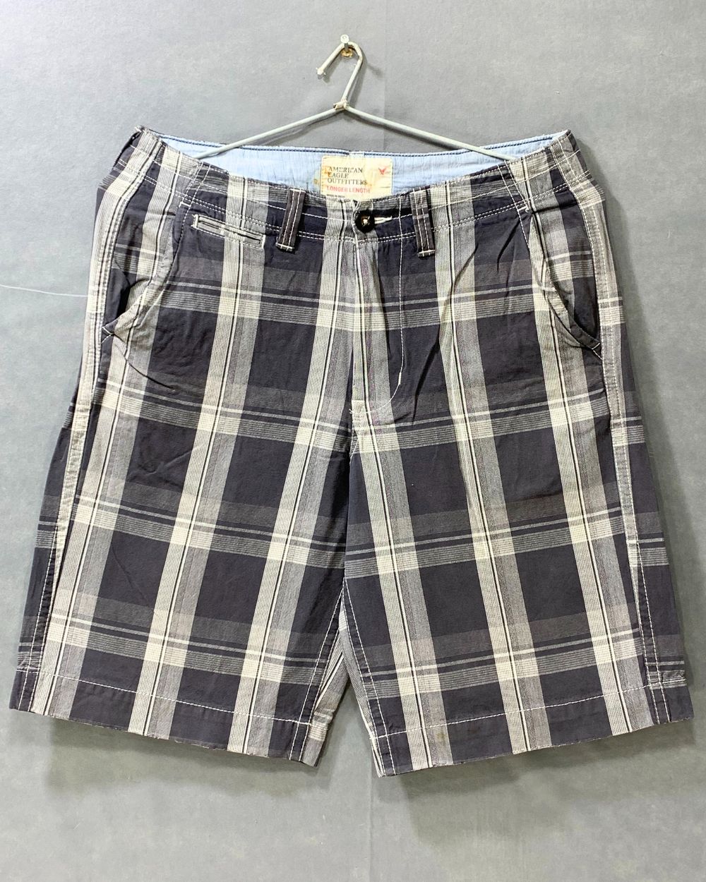 American Eagle Branded Original Gray Cotton Short For Men