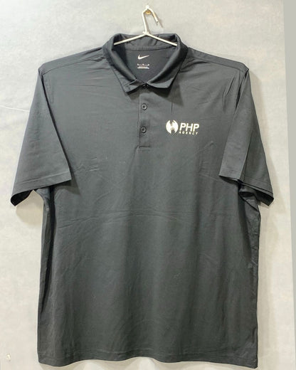 Nike Branded Original For Sports Black Polo Men T Shirt