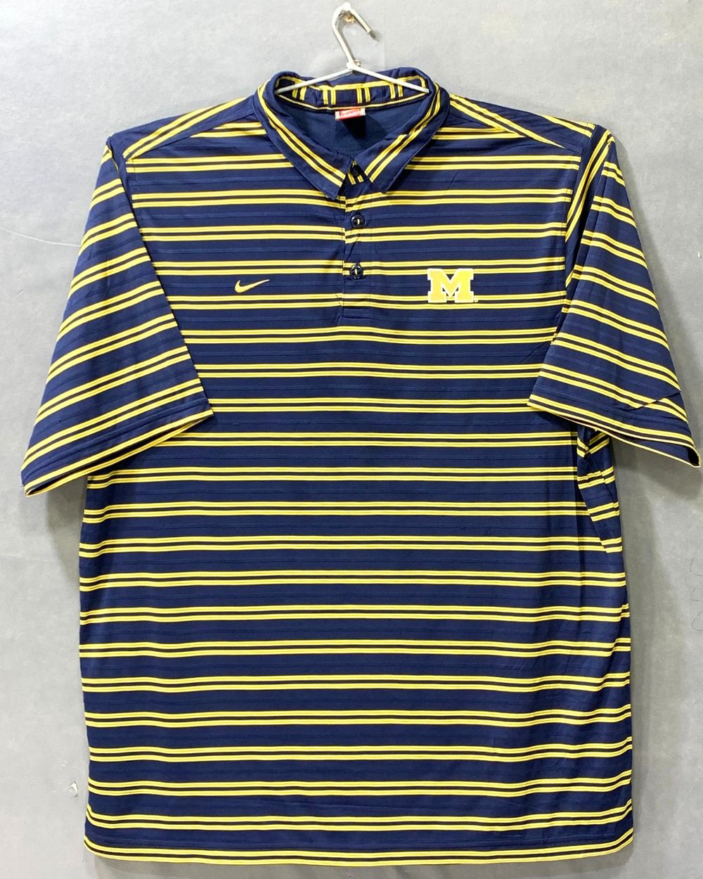 Nike Sports Blue Polo Men T Shirt