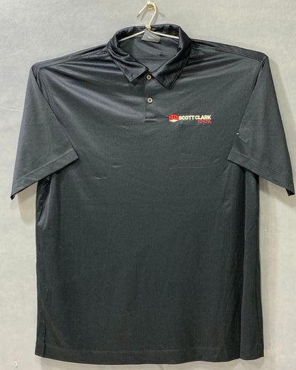 Nike Golf Sports Black Polo Men T Shirt