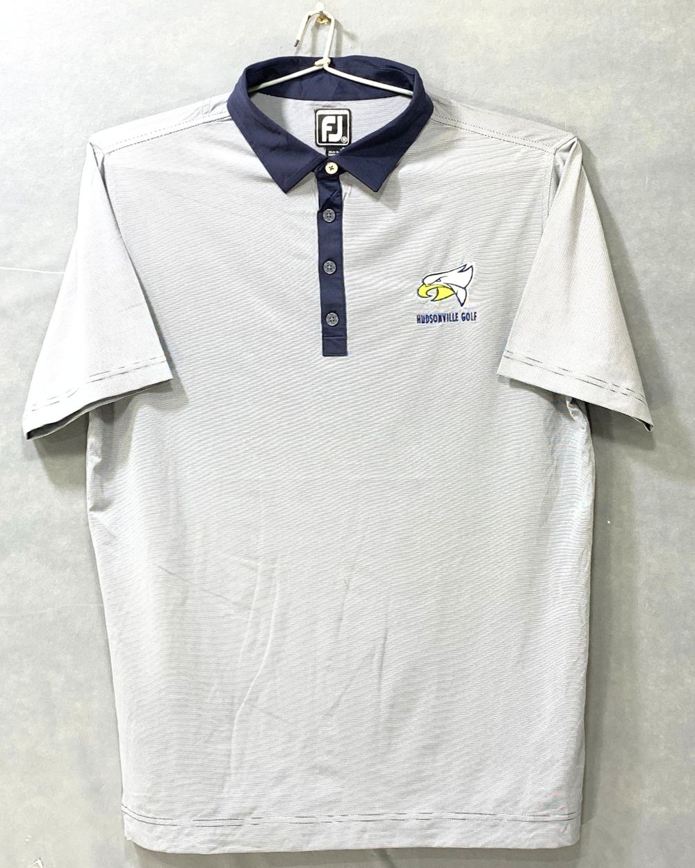 FJ Sports Gray Polo Men T Shirt