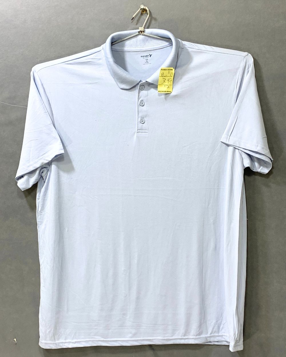 Old Navy Sports Blue Polo Men T Shirt