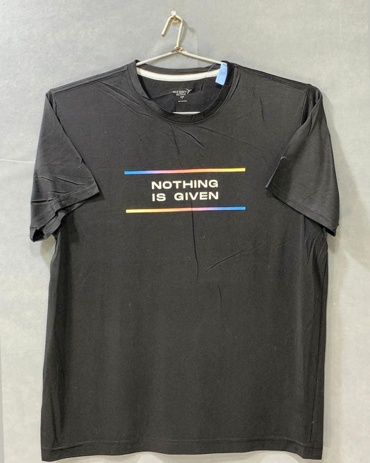 Old Navy For Sports Black Men T Shirt