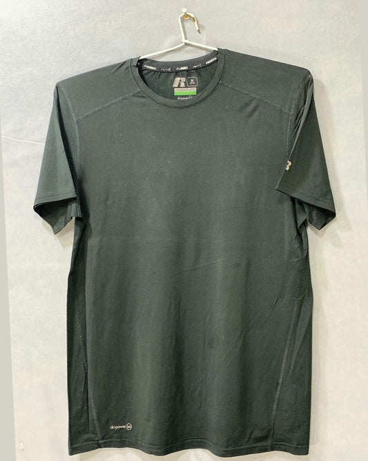 Russell For Sports Black Men T Shirt