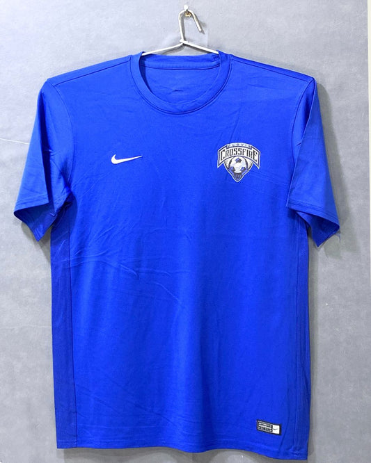 Nike Dri Fit For Blue Sports Men T Shirt M