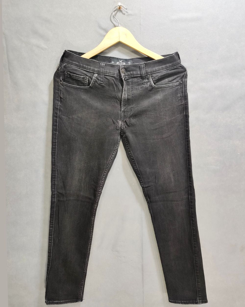Hollister Black Denim Jeans For Men S