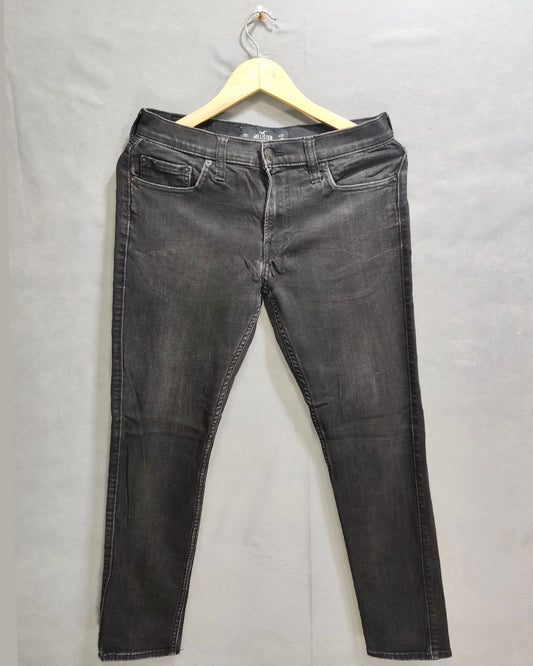 Hollister Black Denim Jeans For Men S