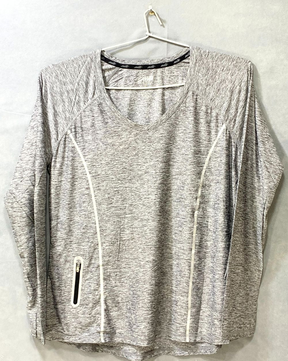 Avia Gray Sports For Women T Shirt  L