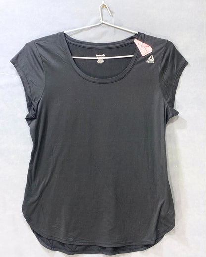 Reebok Black Sports For Women T Shirt X Large