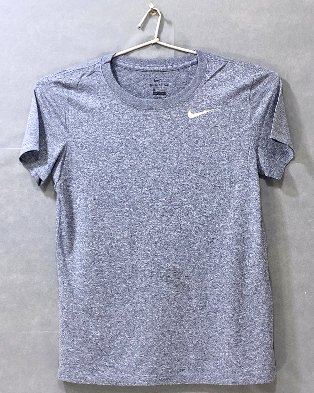 Nike The Tee Gray Sports For Women T Shirt S