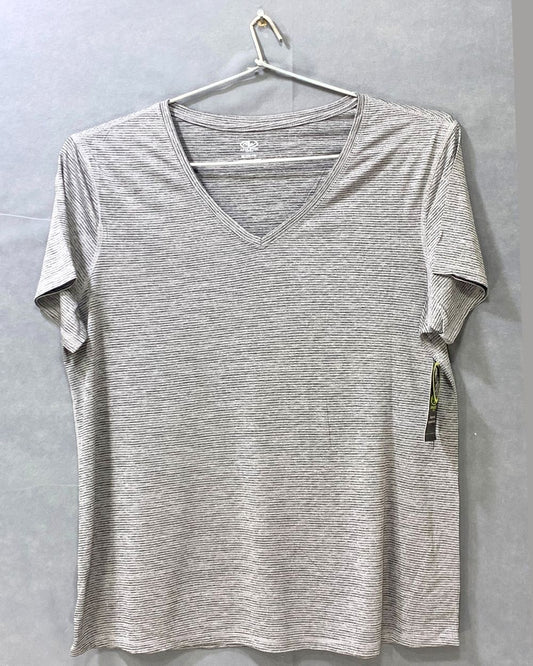 Athletic Works Gray Sports For Women T Shirt X Large
