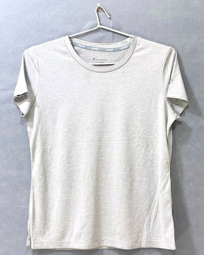 Champion Gray Sports For Women T Shirt M