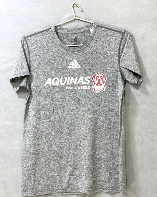 Adidas Gray Sports For Women T Shirt M