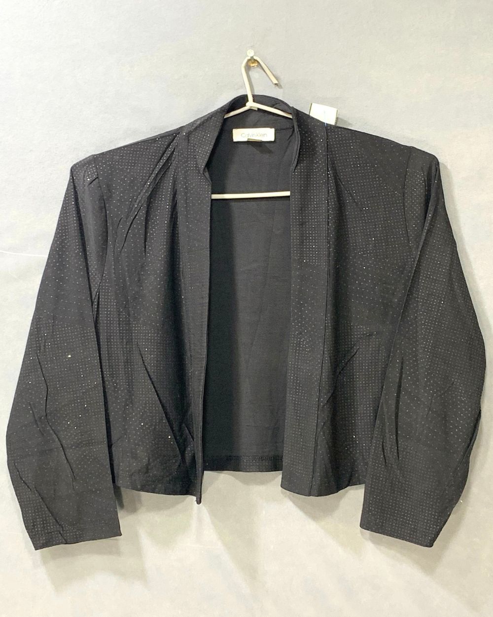 Calvin Klein Black Sports For Women Shrug L