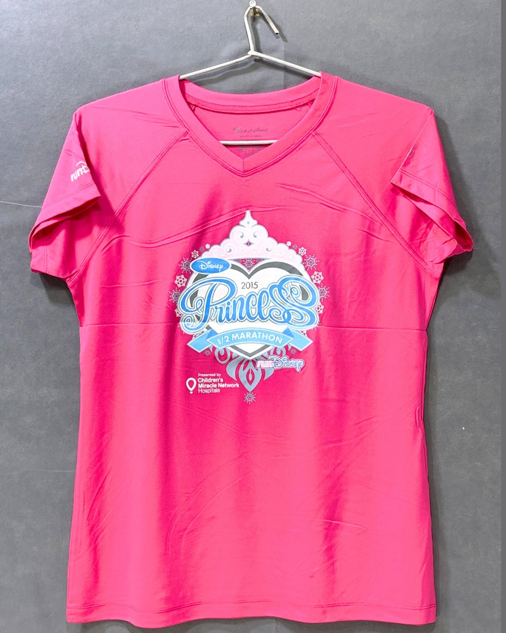 Champion Pink Sports For Women T Shirt L