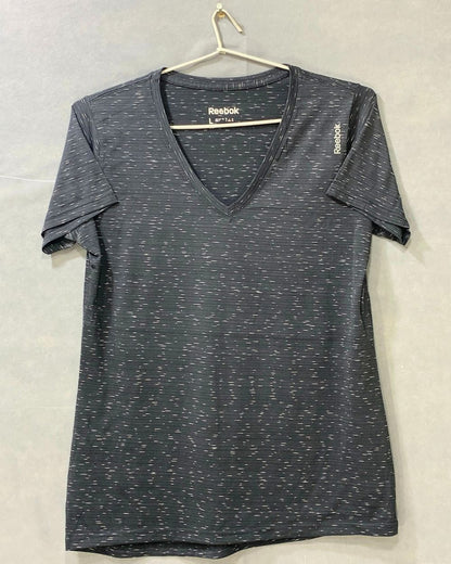 Reebok Black Sports For Women T Shirt L