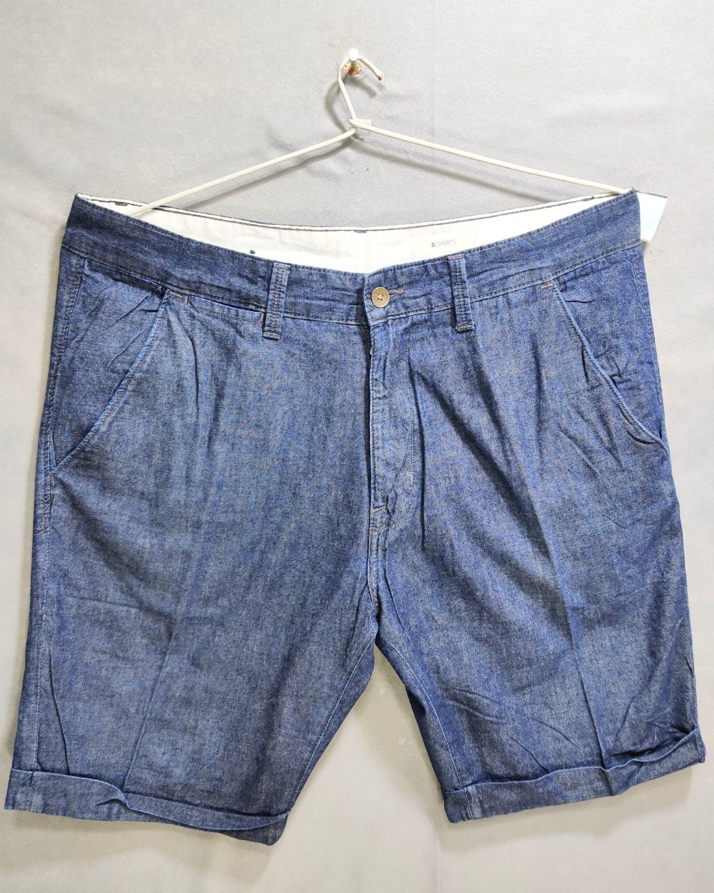 H&M Blue Cotton Short For Men