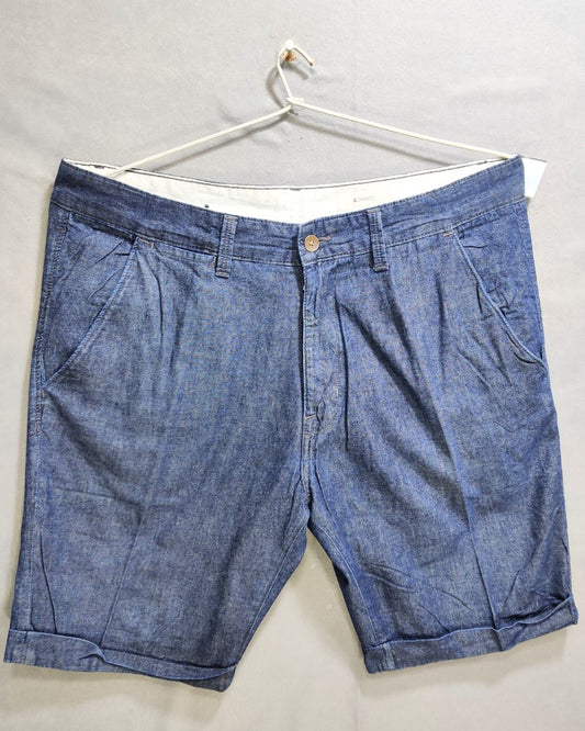 H&M Blue Cotton Short For Men
