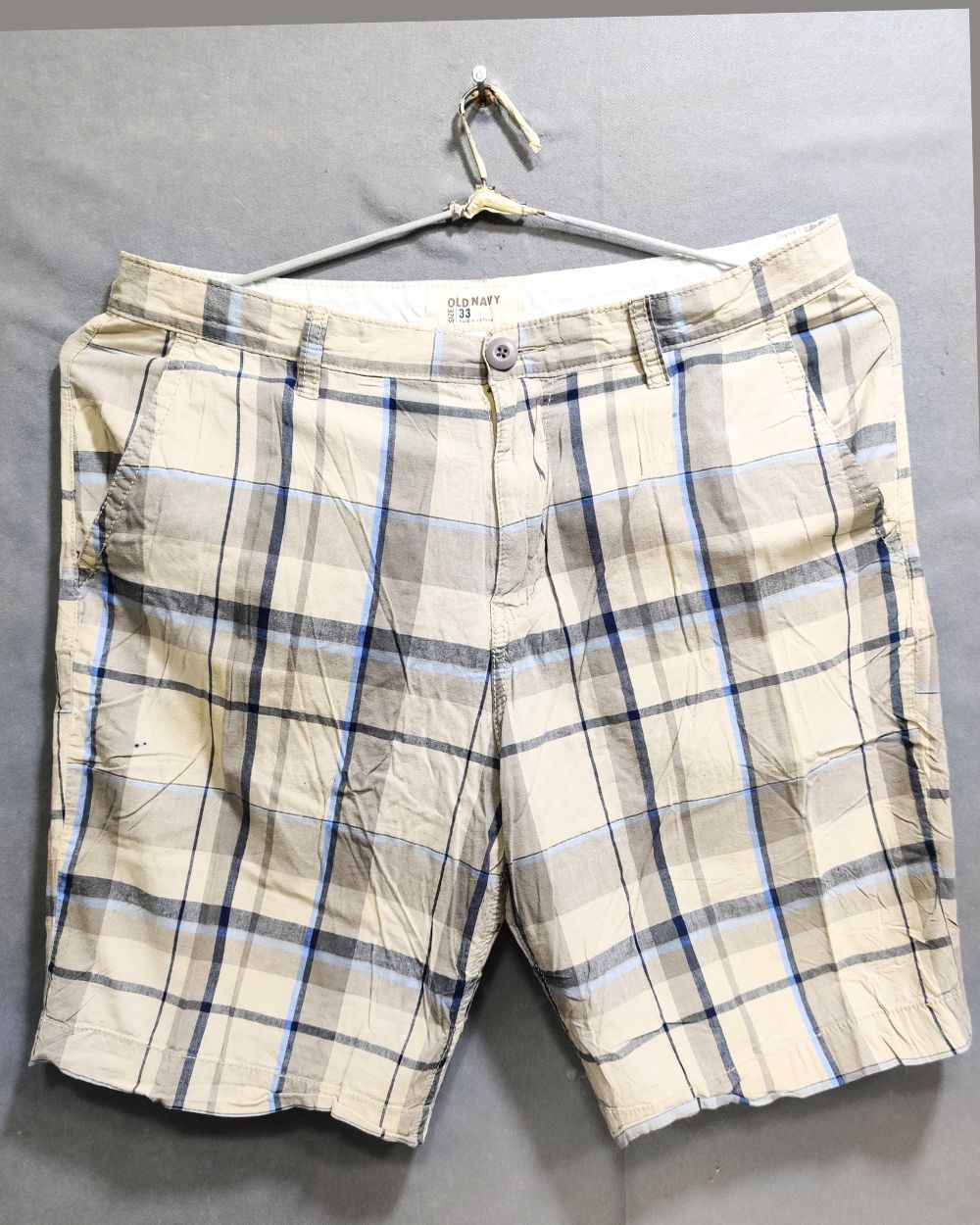 Old Navy Black Cotton Short For Men M