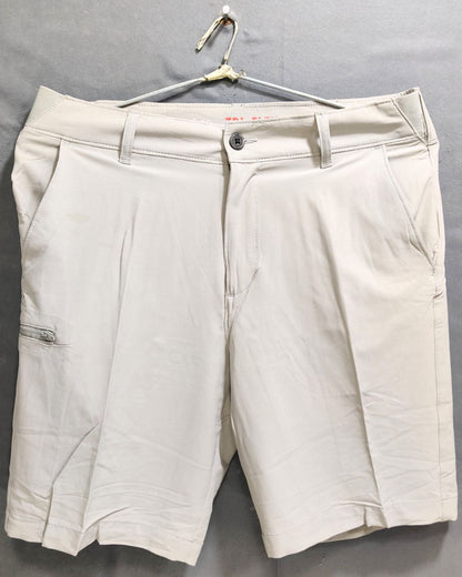 Lee Khaki Polyester Short For Men M