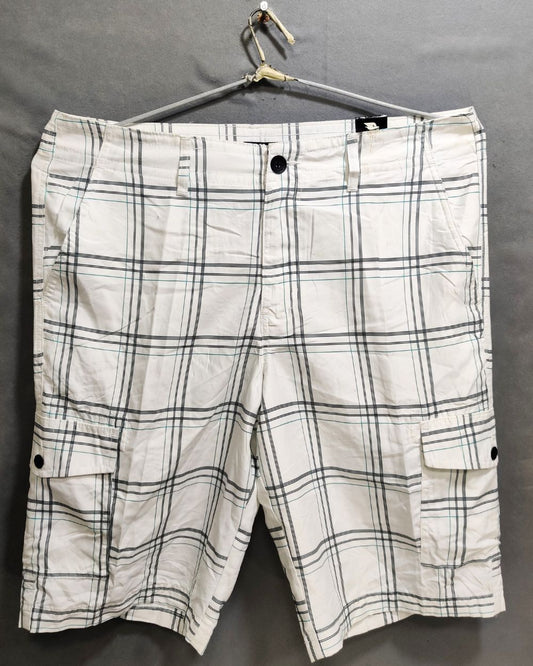 HAWK White Polyester Short For Men L