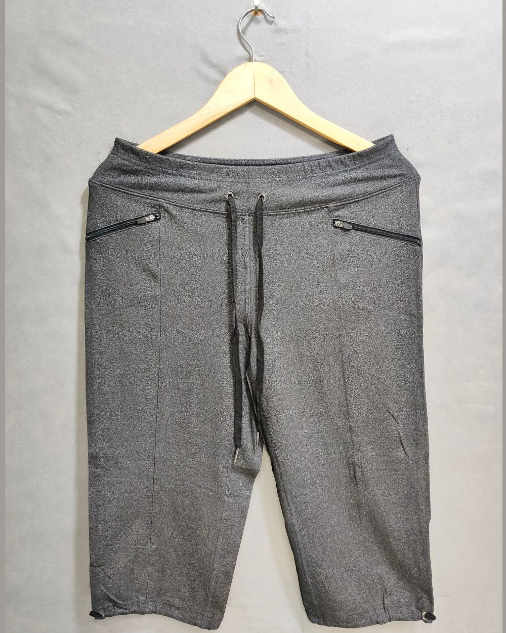 Hyba Gray Sports Short For Men M