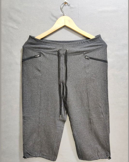 Hyba Gray Sports Short For Men M