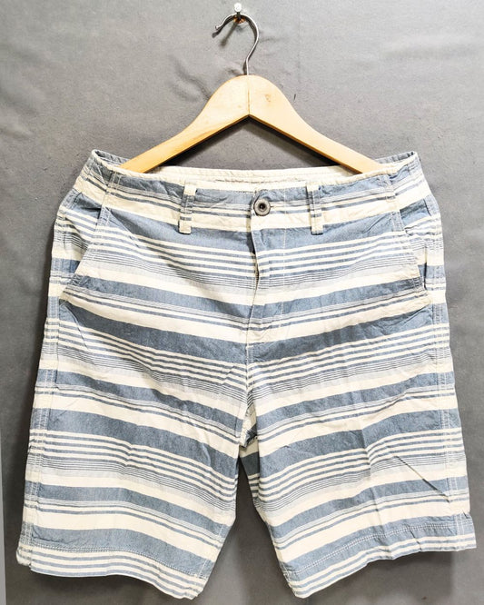 American Eagle Gray Cotton Short For Men M