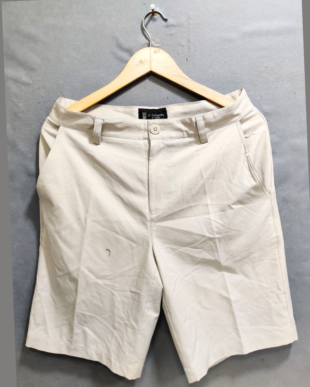 ST Andrews Of Scotland Khaki Cotton Short For Men M