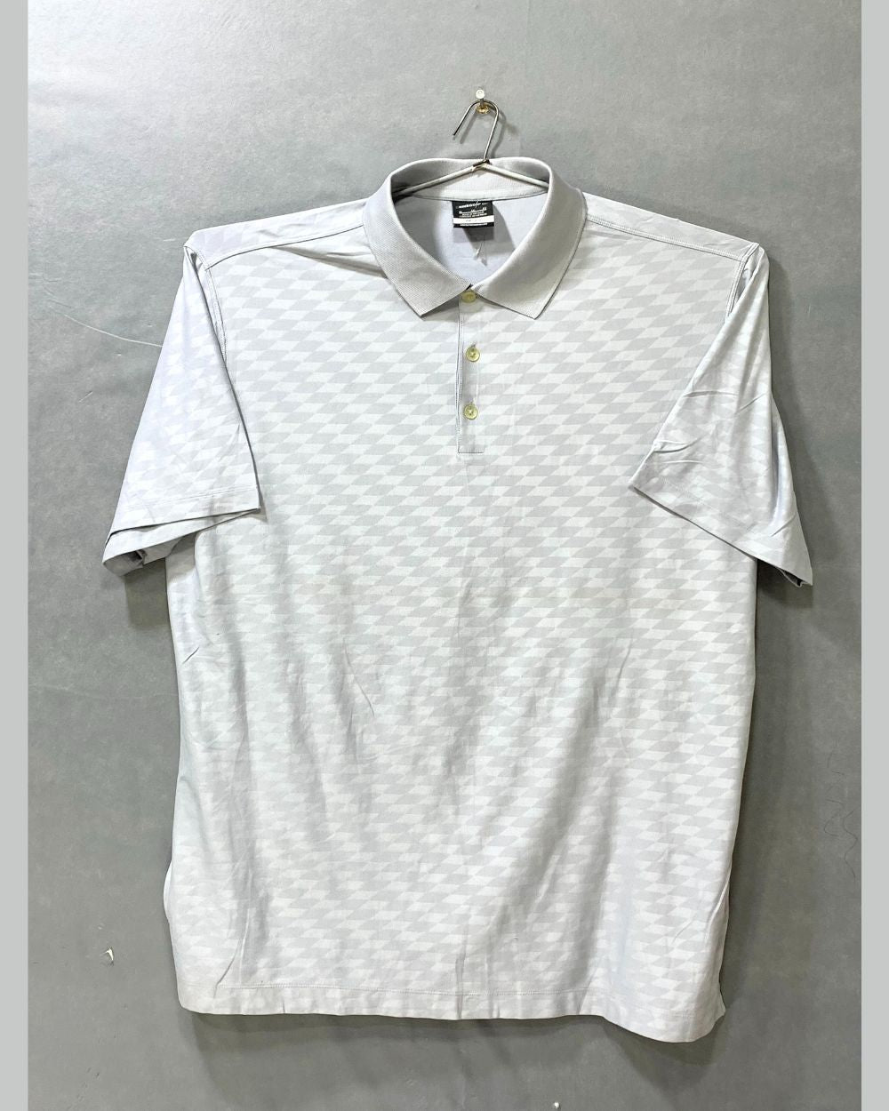 Nike Gray Sport Polo T Shirt For Men X Large