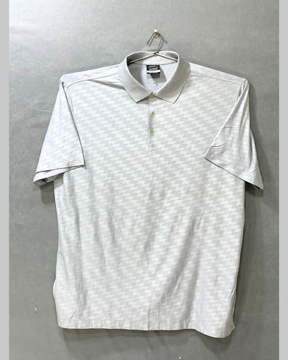 Nike Gray Sport Polo T Shirt For Men X Large