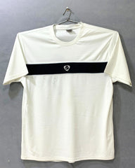 Nike White Sports For Men T Shirt L